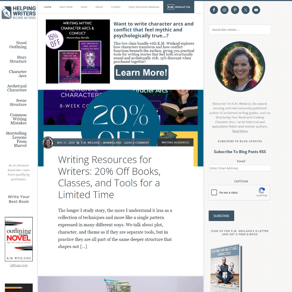 <a href="https://www.helpingwritersbecomeauthors.com/">Helping Writers Become Authors</a>